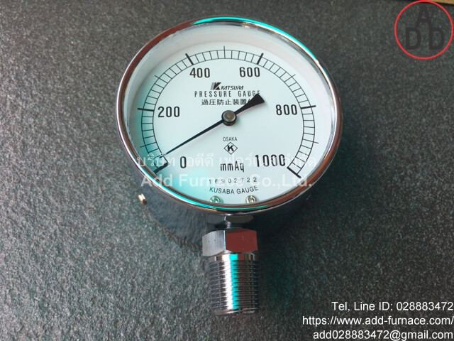 1000mmAq Kusaba Pressure Gauge(1)